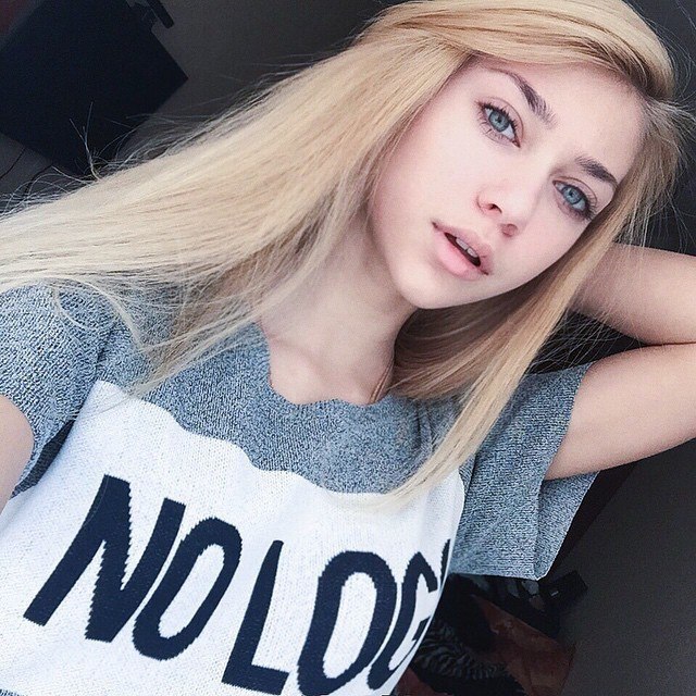 Hot blond woman15